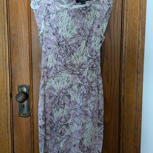 French Connection Flight of Floral Sheath Dress